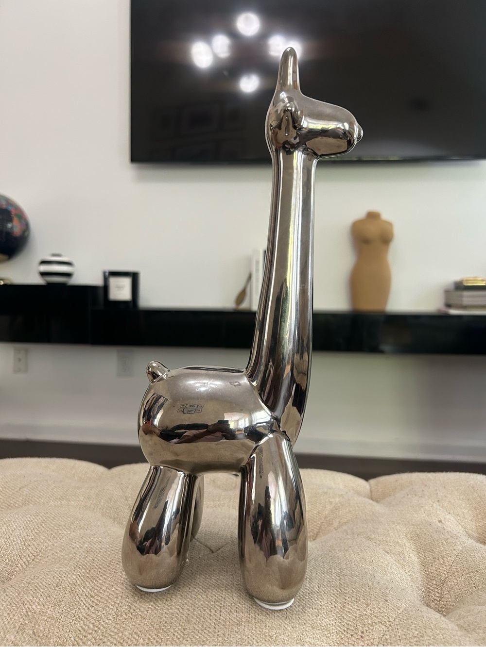 Giraffe Balloon Animal Deco Accent